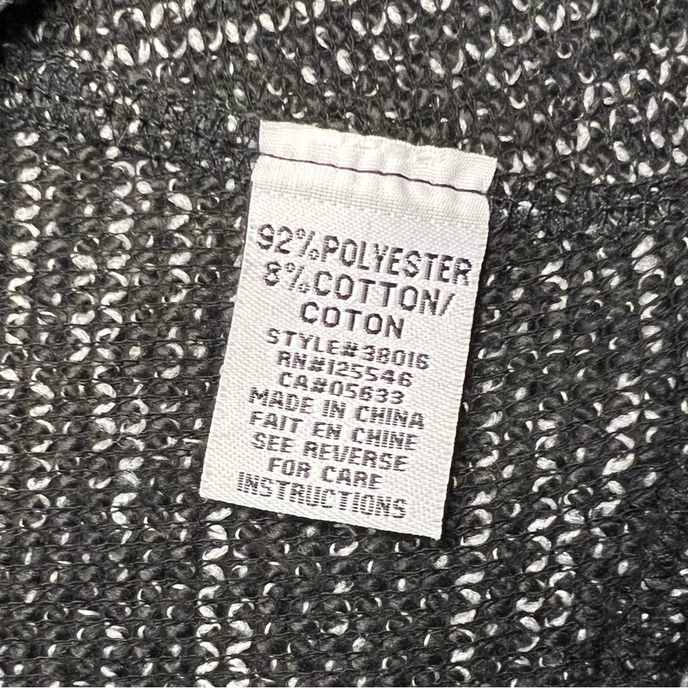 Habitat crew neck knit sweater black white gray knit XS - Picture 7 of 11
